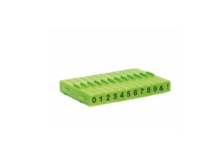 STZA-Stamp Numbers Set  attachable
