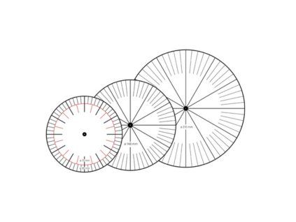 TEIL-Dividers Set with 3 sizes / 3 pcs per size