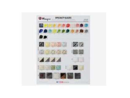 CHART6-Mayco Special Glazes + EZ-Stroke Wallchart