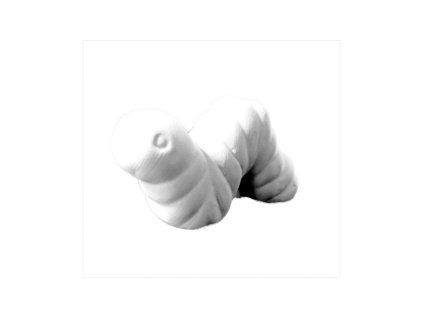 TO4538-3D Sticker Worm, 8 ks/balení