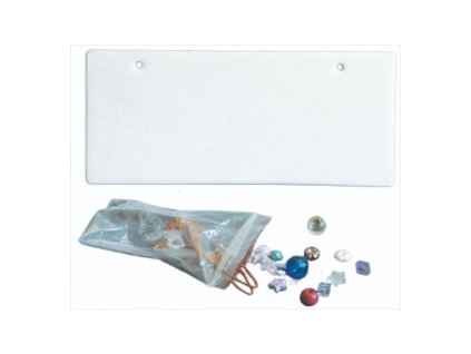 RECH-Rectangle Plaque | Kit with Beads