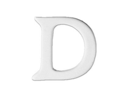 KBD-Letter small D, 12 ks/balení