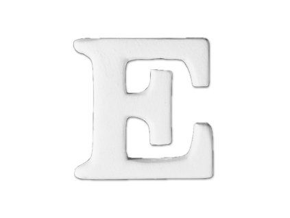 KBE-Letter small E, 12 ks/balení