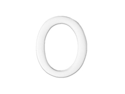 6299 small letter o 12 pcs pack