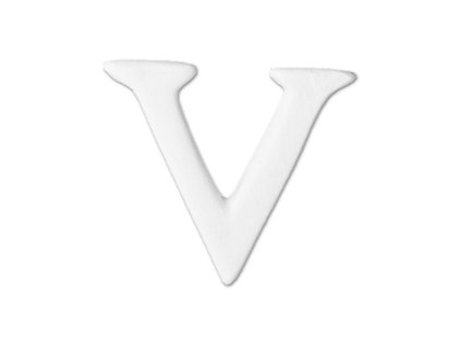 6320 small letter v 12 pcs pack