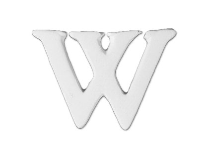 6323 small letter w 12 pcs pack