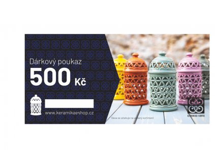 Voucher v hodnotě 500 Kč