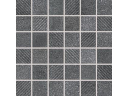 Form mozaika tmavě šedá DDR05697
