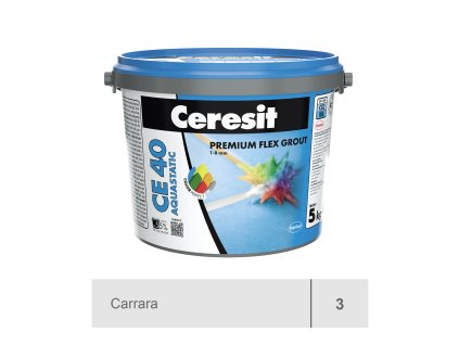 CE 40 Aquastatic carrara flexibilní spárovací hmota 5 kg