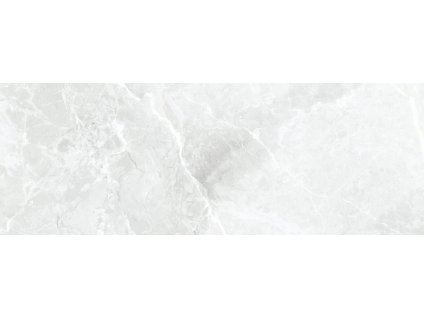 Lesklý obklad v imitaci mramoru ARIANA White 25 x 70 cm