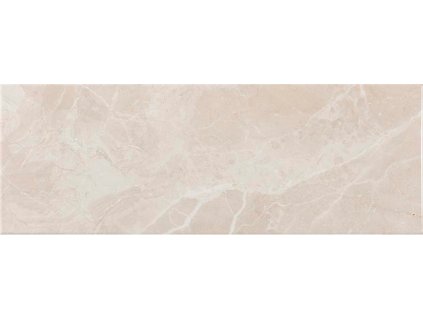 Lesklý obklad v imitaci mramoru ARIANA Beige 25 x 70 cm