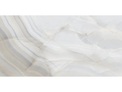 Rodas White, dlažba, bílošedá, leštěná, 60x120