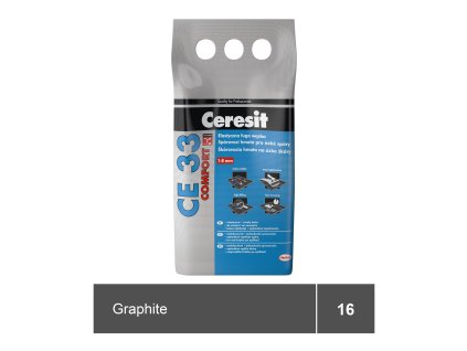 CE 33 Comfort graphite spárovací hmota 5 kg