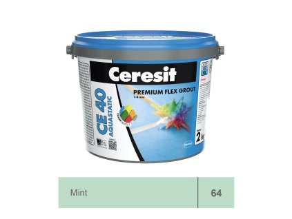 CE 40 Aquastatic mint flexibilní spárovací hmota 2 kg