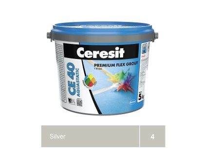CE 40 Aquastatic silver flexibilní spárovací hmota 5 kg