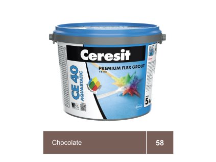 CE 40 Aquastatic chocolate flexibilní spárovací hmota 5 kg