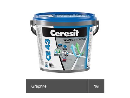 CE 43 Grand’Elit graphite flexibilní spárovací hmota 5 kg