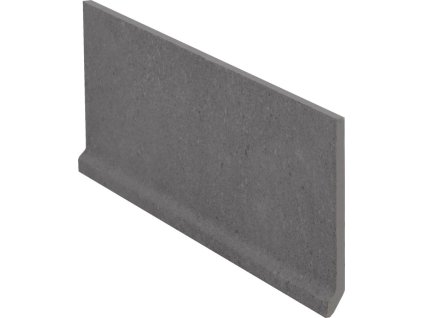 RAKO Betonico DSPJT792 sokl s požlábkem černá 30 x 11 cm