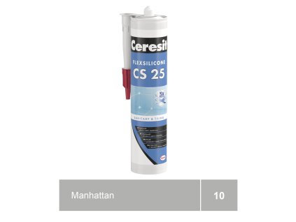 CERESIT CS 25 manhattan, sanitární silikon 280 ml