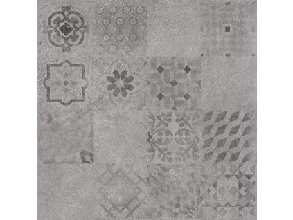 Rako Solid dlažba dlaždička dlaždice slinutá dekor dekorativní patchwork DAK62486