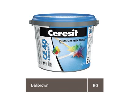 CE 40 Aquastatic balibrown flexibilní spárovací hmota 2 kg
