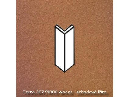 Keraplatte Terra 307 9000 wheat schodová lišta