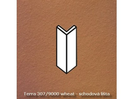 Keraplatte Terra 307 9000 wheat schodová lišta
