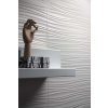 Marazzi ABSOLUTE WHITE STRUTTURE TWIST SATINATO 3D obkladačka obklad bílý