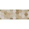 Alaska Esagone Sand, obklad, béžový, matný, reliéfní, 25 x 75 x 0,83 cm