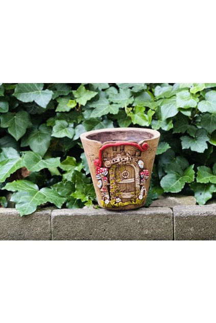 Velký květináč- domek