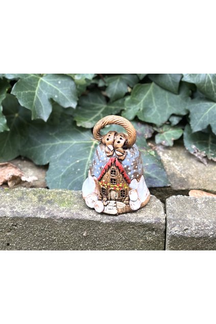 Zvoneček vánoční - domeček