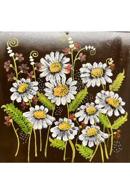 Dlaždice - kopretina