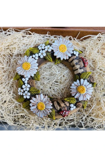 Věneček - kopretiny