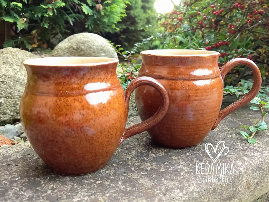 Hrnek buclák - Keramika od babky