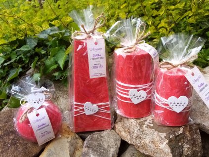 Svíčka s vůní Černá višeň