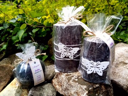 Svíčka s vůní Černá orchidej