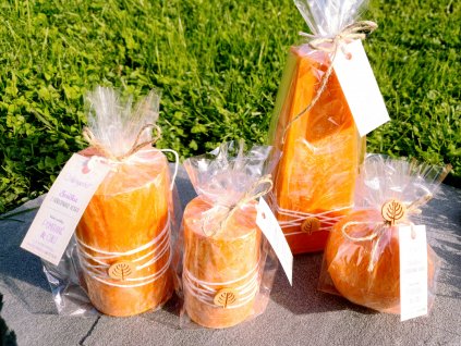 Svíčka s vůní Pomeranč a chilli