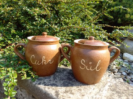 Dóza na sůl a cukr 0,5l