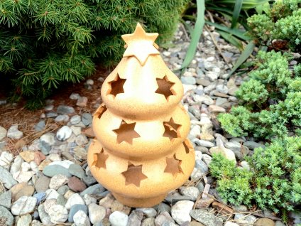 Keramický stromek na svíčku