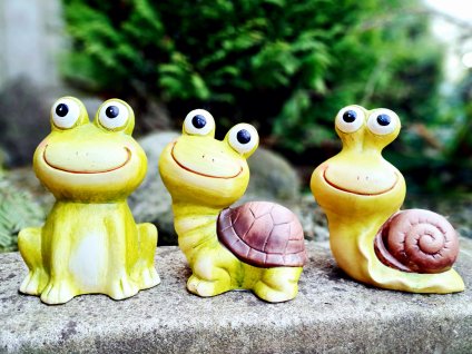 Keramické zvířátka