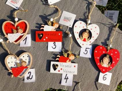 Vánoční ozdoby na zavěšení