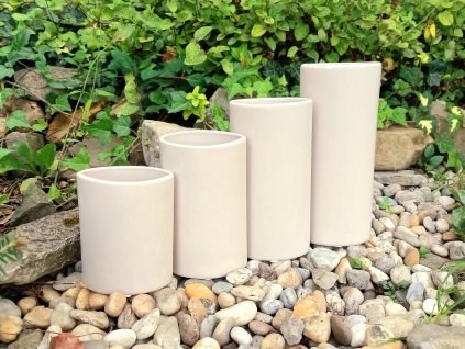 Váza DITA, béžová