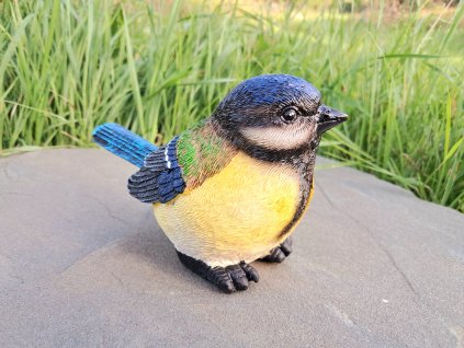 Zahradní dekorace sýkorka