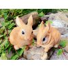 Zajíček, sada 2 kusů