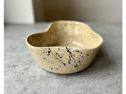 Miska - organická - 900ml černá