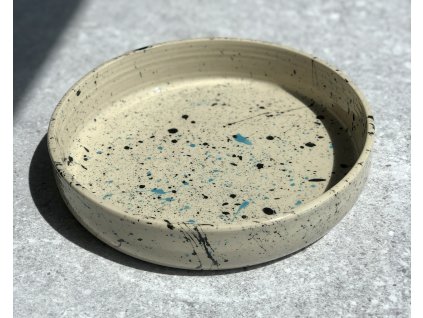 Talíř s vyšším okrajem - Ø21cm modrý