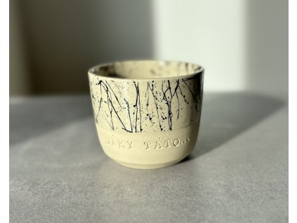 Kalíšek - Díky táto... - 260-290ml černý