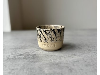 Kalíšek - Prcat - 120-140ml černý