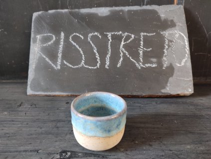 Blueberry cup risstreto