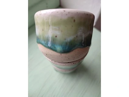 White violet cup risstreto